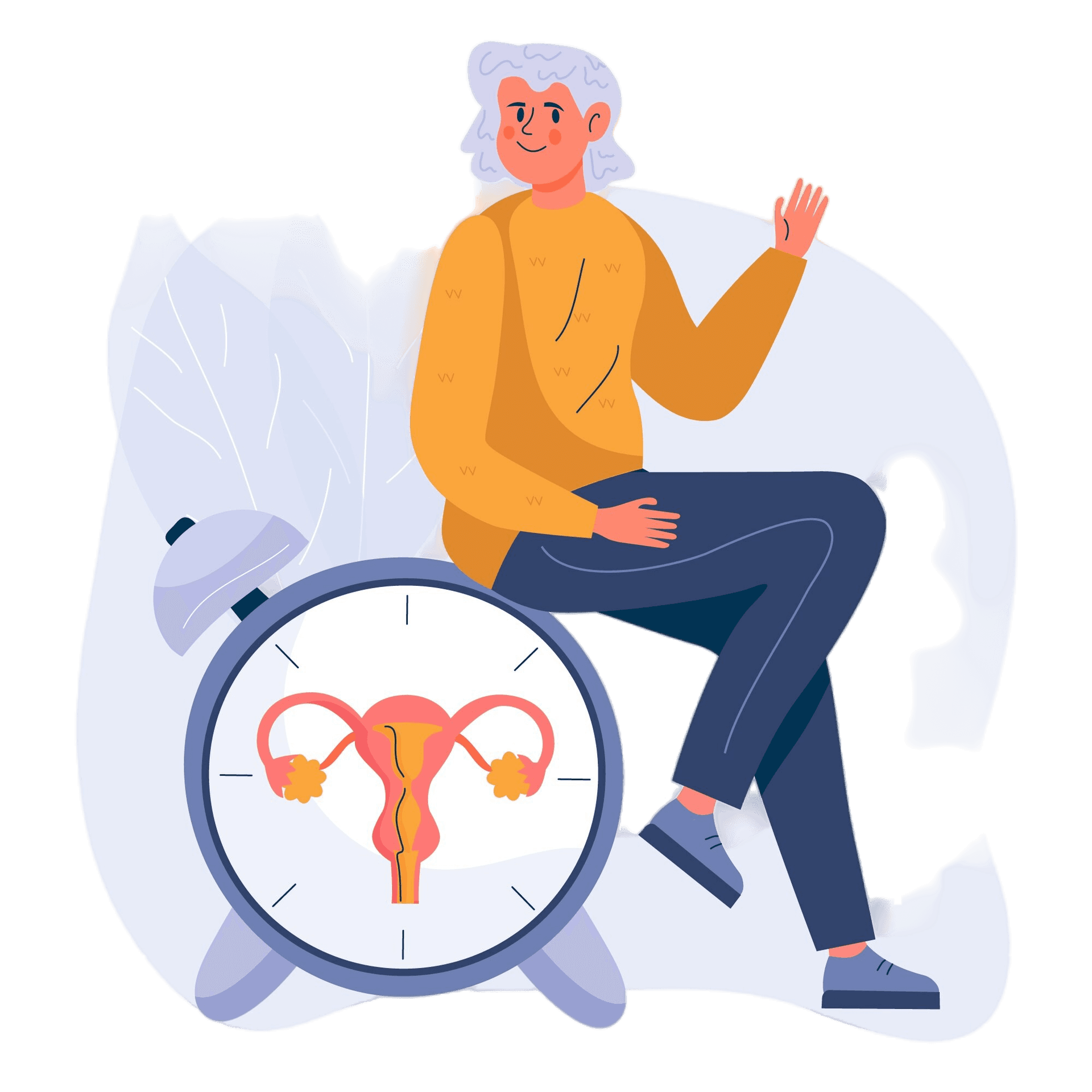 Infographic showing hormonal changes throughout the human lifecycle